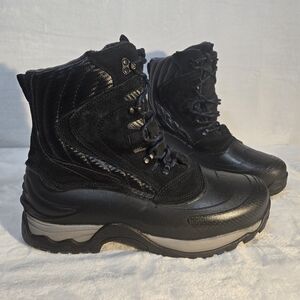 Men's Black Snow Boots